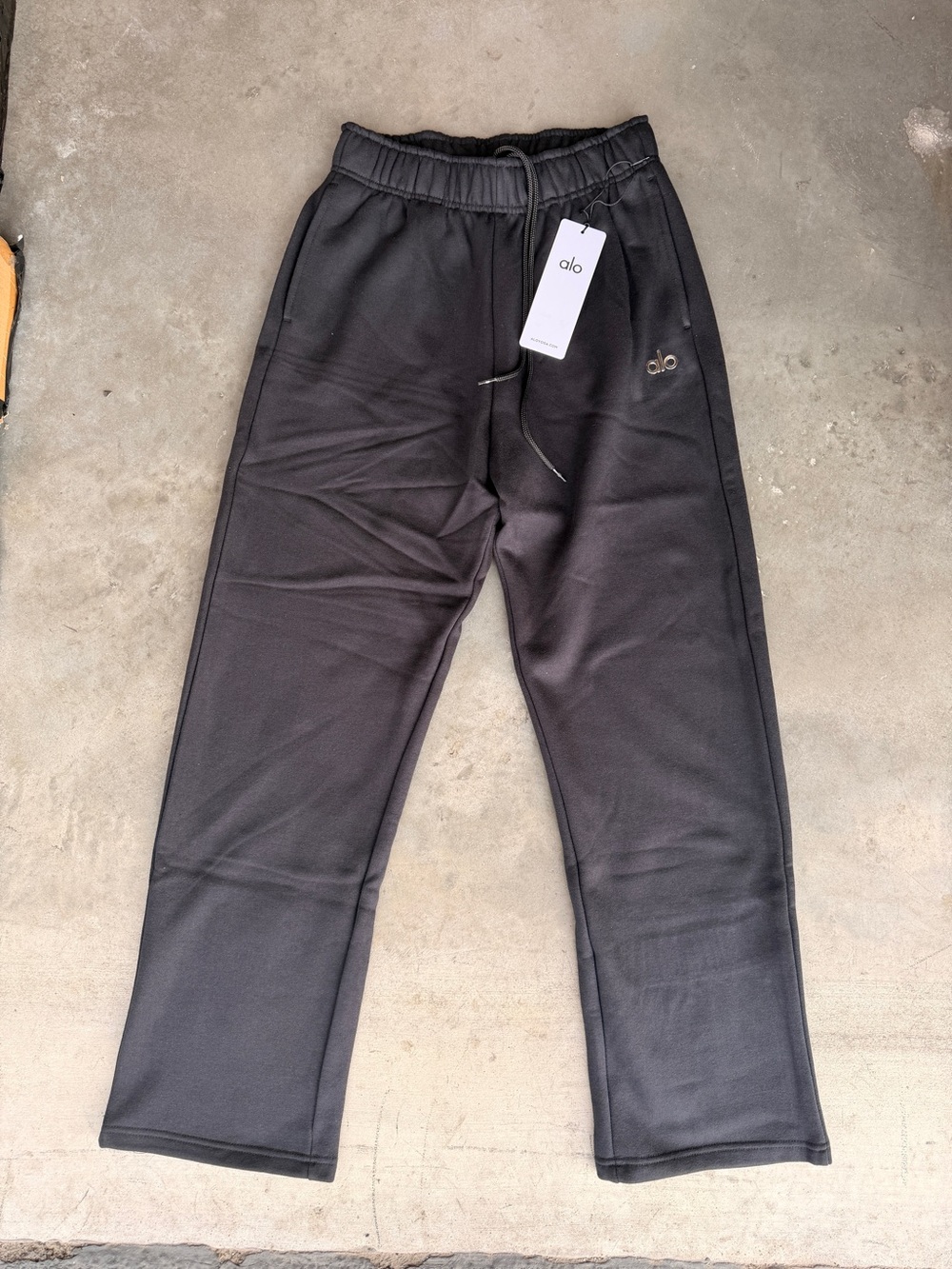 Alo Black Performance Jogger Pants